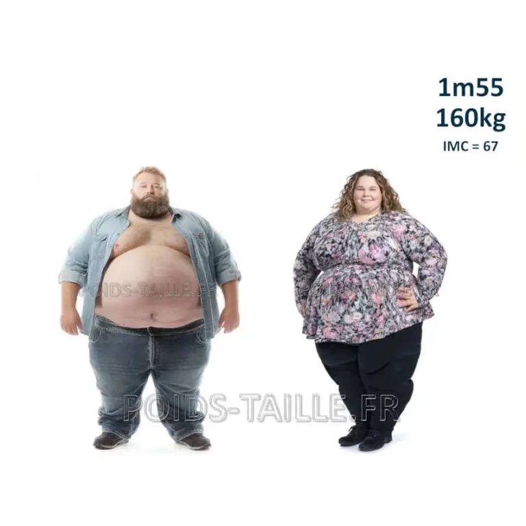160kg pour 1m55