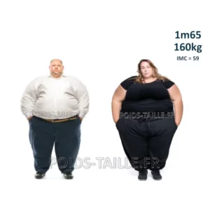 160kg pour 1m65