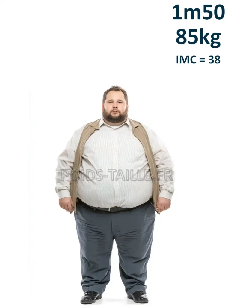 1m50 150cm 85kg Homme
