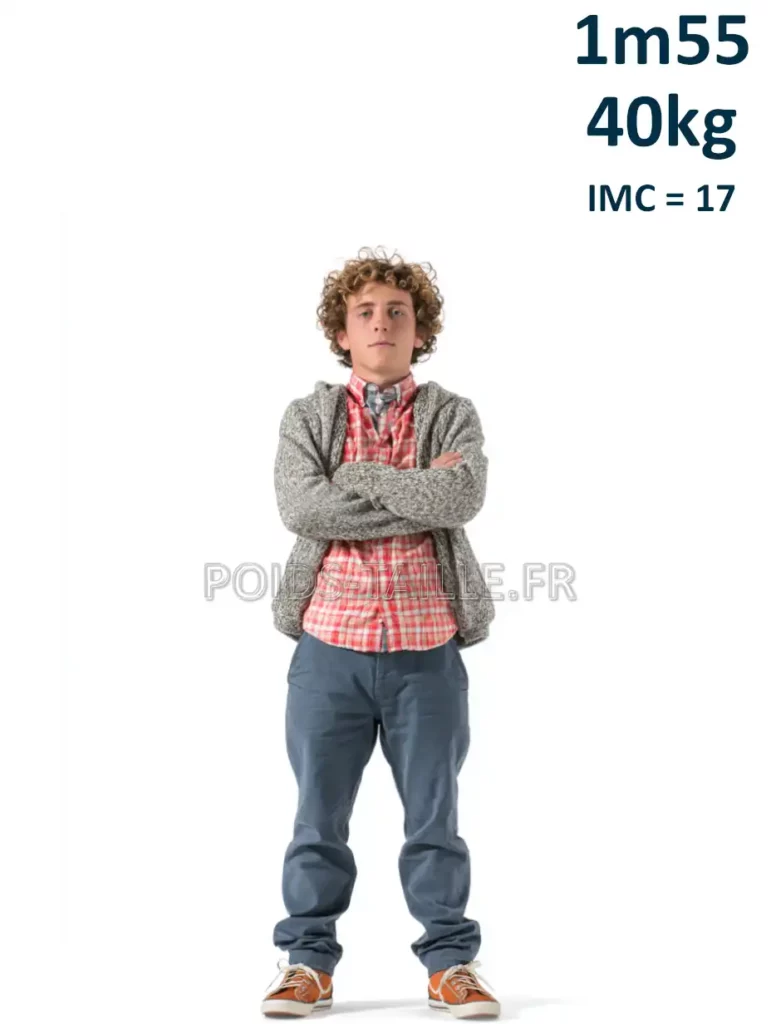 1m55 155cm 40kg Homme