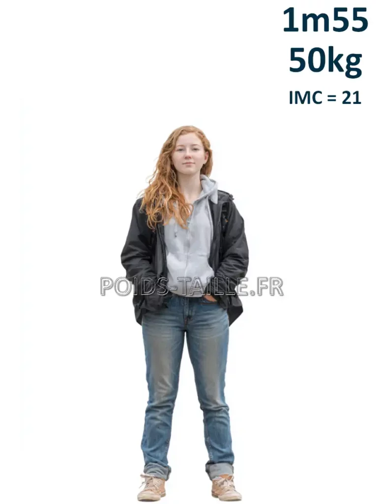 1m55 155cm 50kg Femme