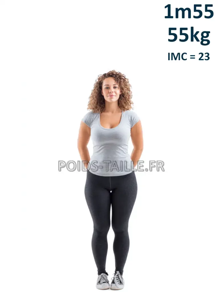 1m55 155cm 55kg Femme