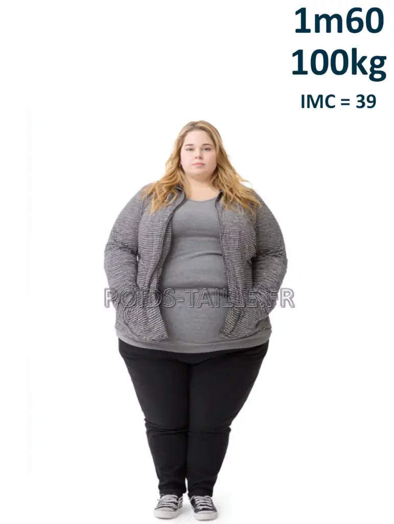 1m60 160cm 100kg Femme