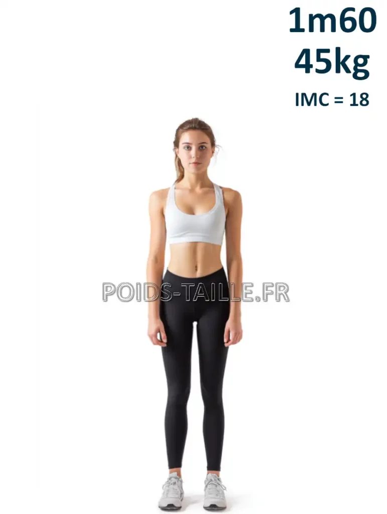 1m60 160cm 45kg Femme