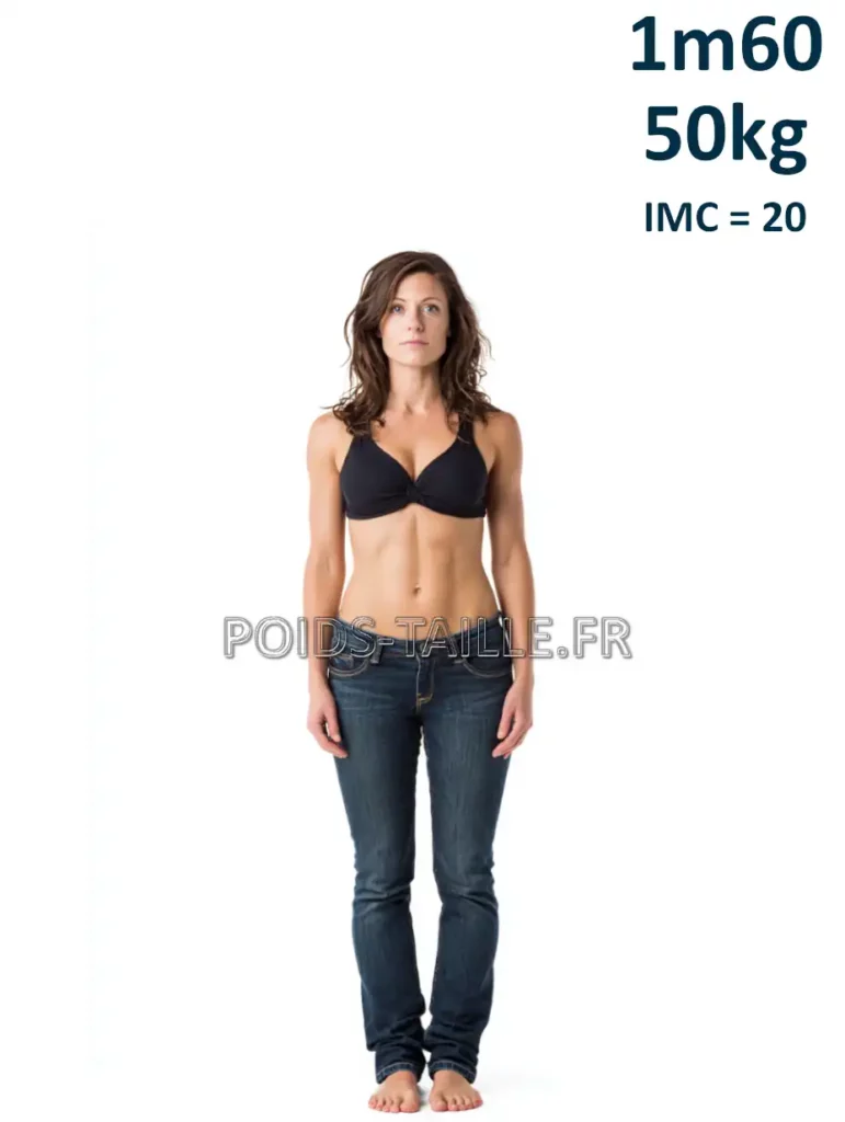 1m60 160cm 50kg Femme