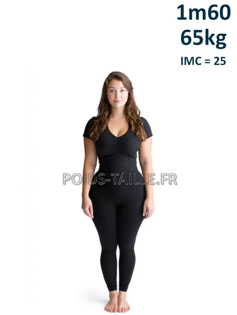 1m60 160cm 65kg Femme