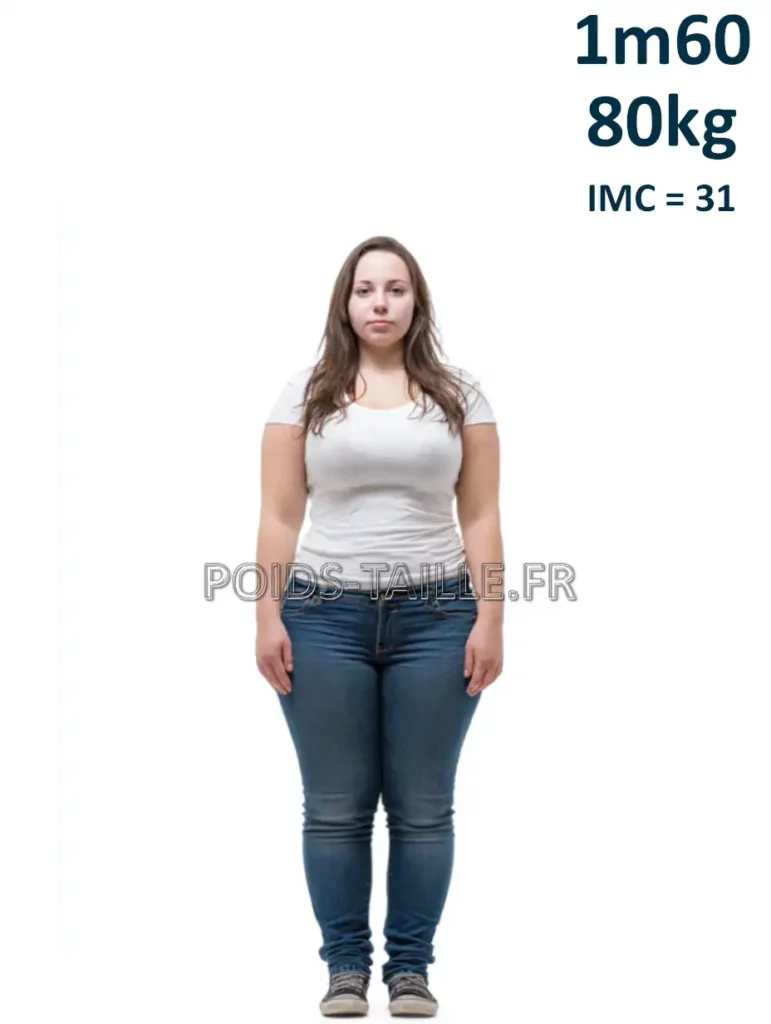1m60 160cm 80kg Femme
