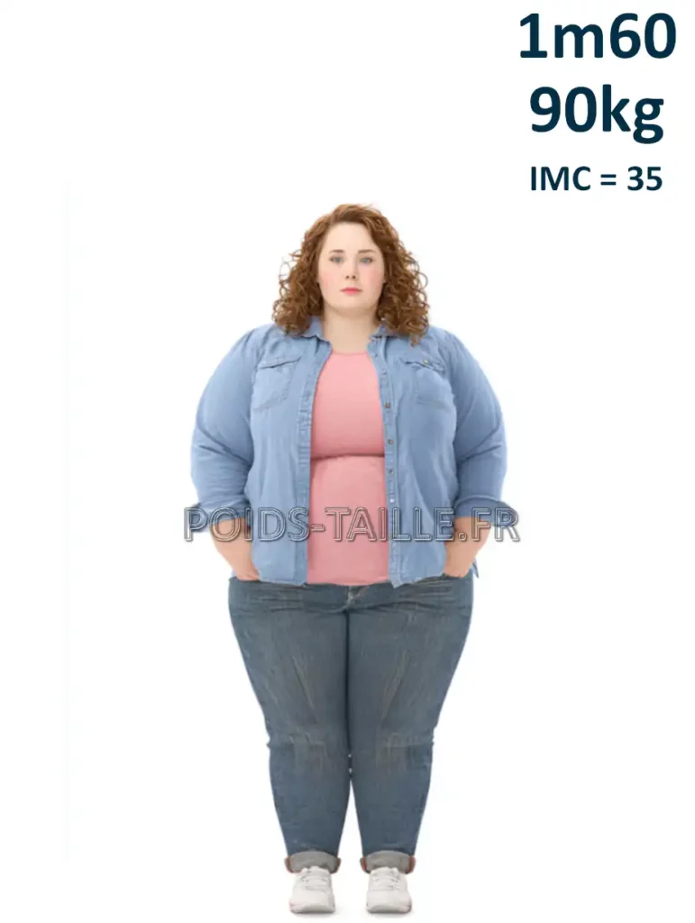 1m60 160cm 90kg Femme