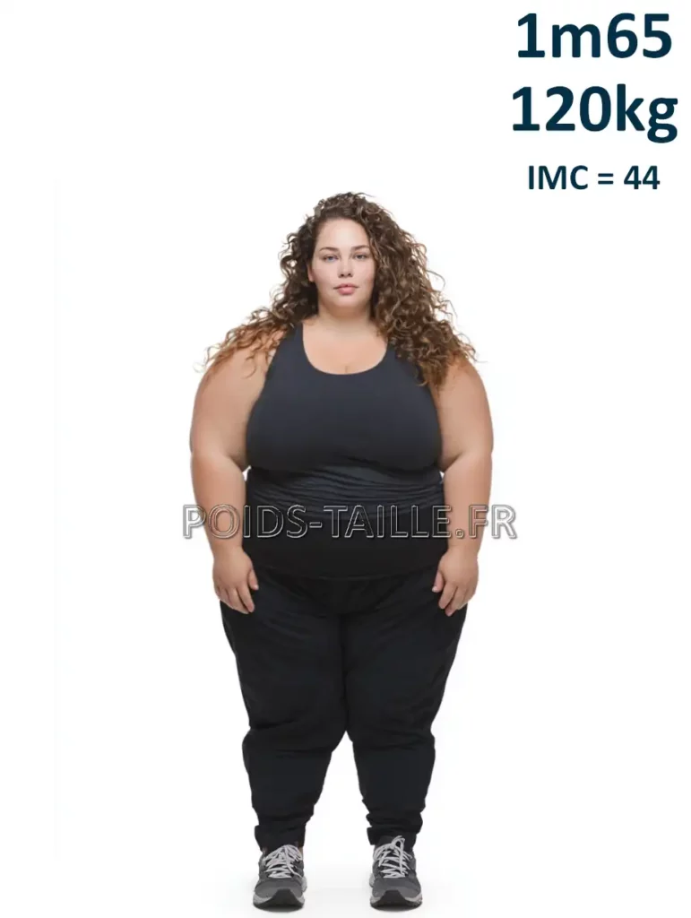 1m65 165cm 120kg Femme