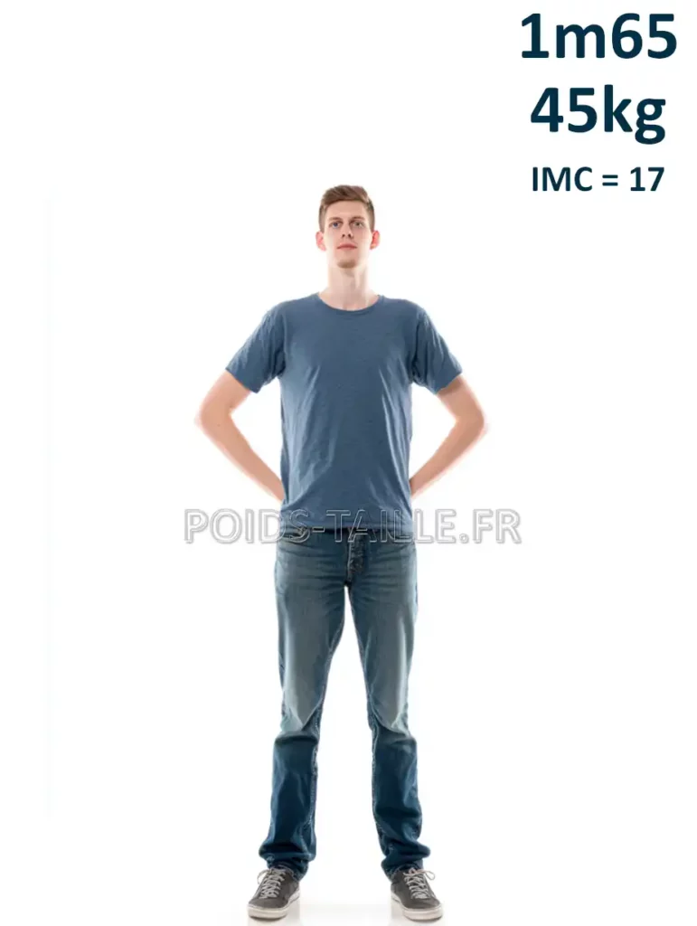 1m65 165cm 45kg Homme