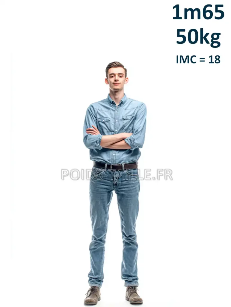 1m65 165cm 50kg Homme