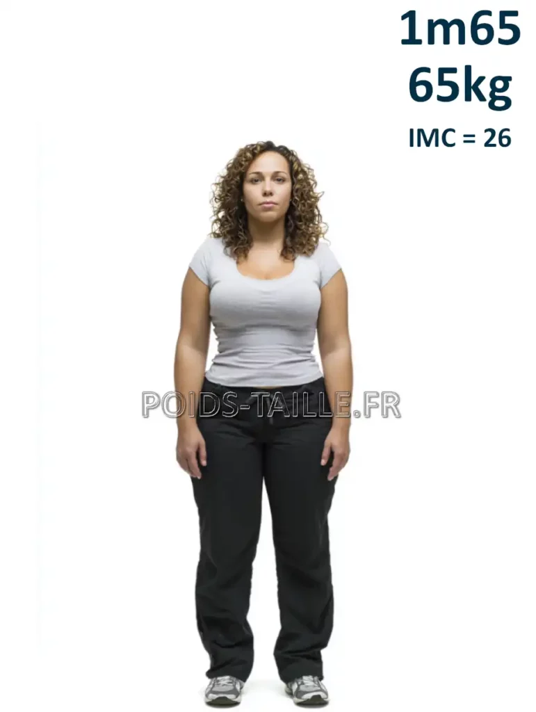 1m65 165cm 65kg Femme