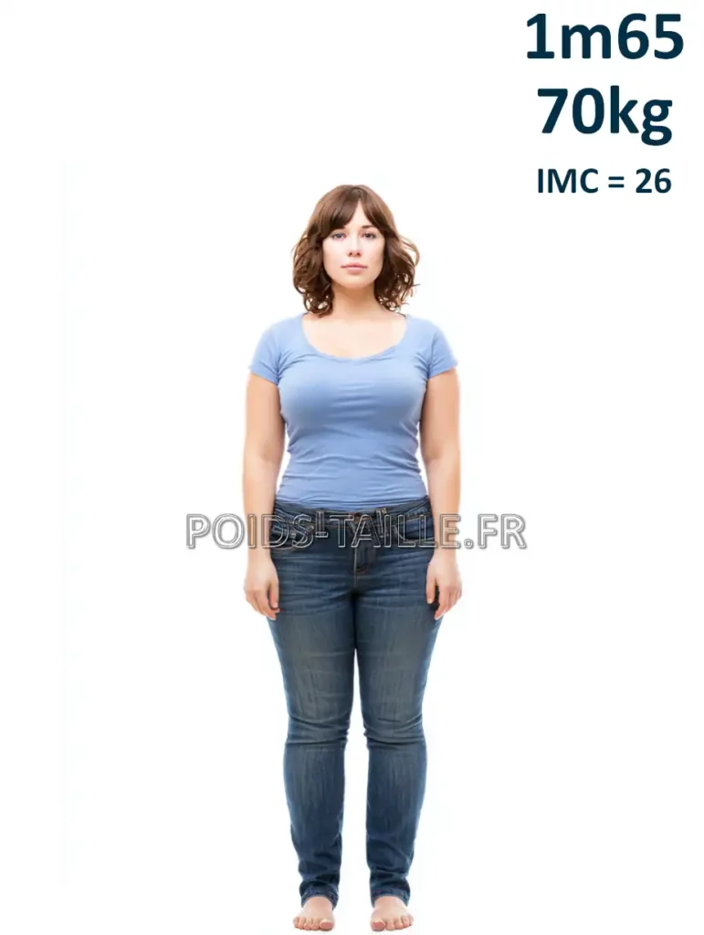 1m65 165cm 70kg Femme