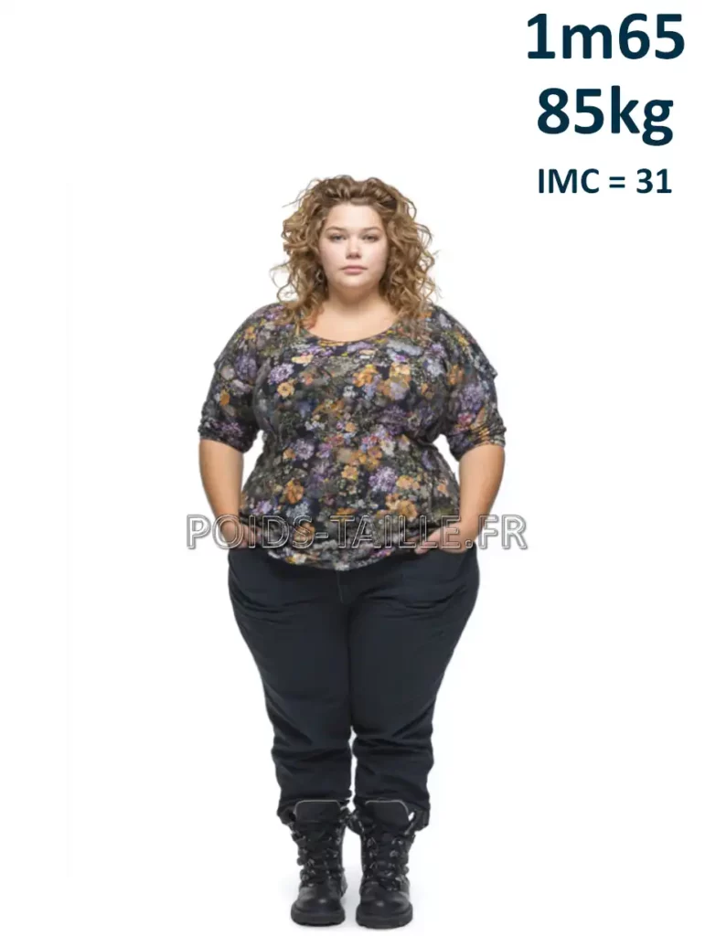 1m65 165cm 85kg Femme