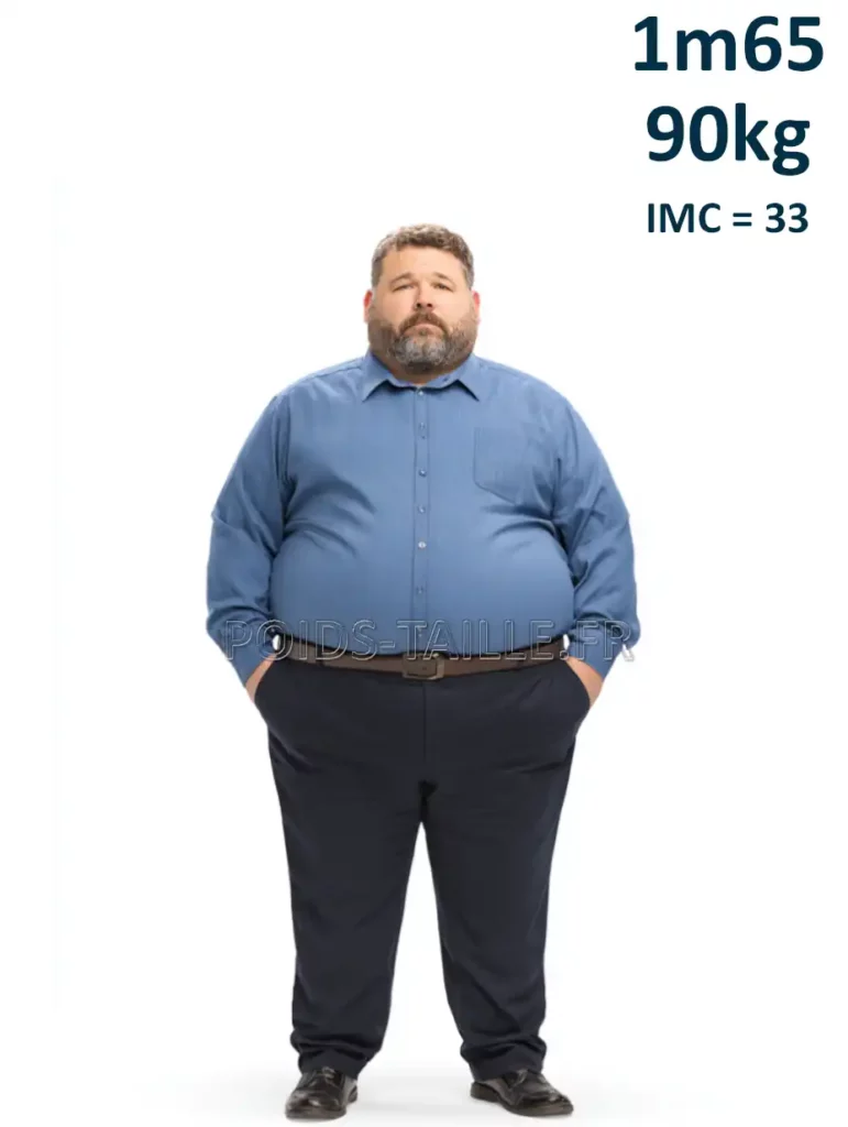 1m65 165cm 90kg Homme