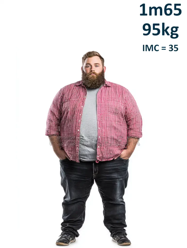 1m65 165cm 95kg Homme