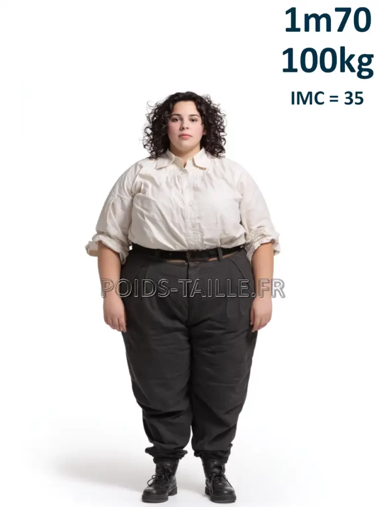 1m70 170cm 100kg Femme