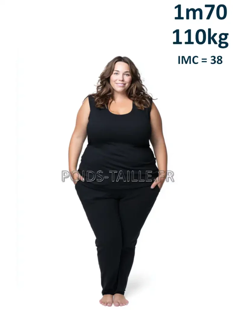 1m70 170cm 110kg Femme