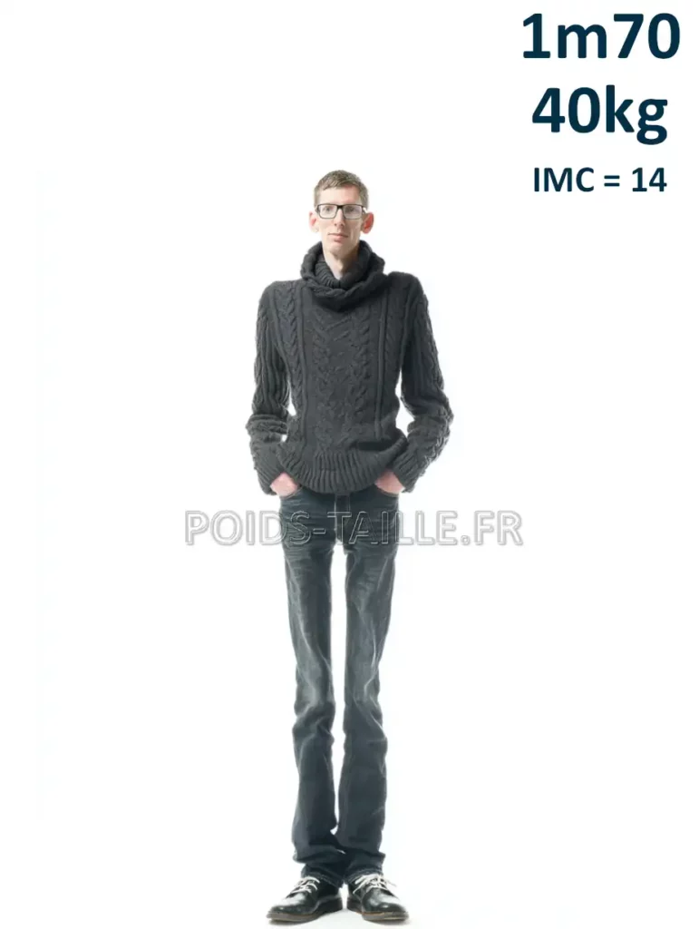 1m70 170cm 40kg Homme