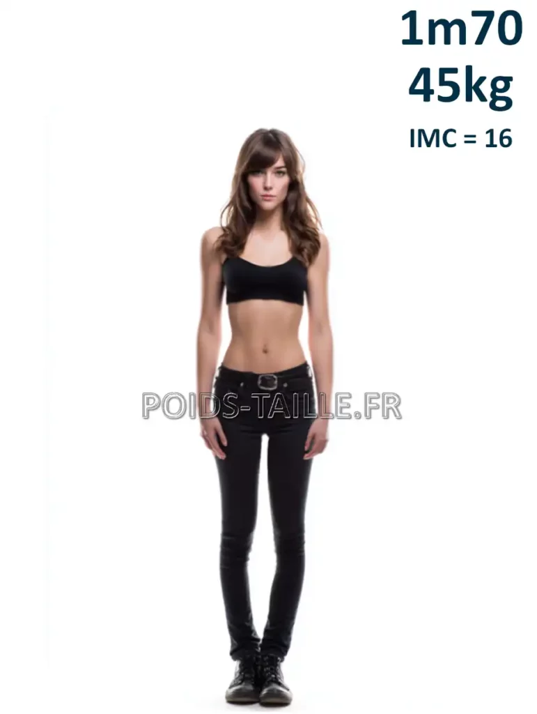 1m70 170cm 45kg Femme