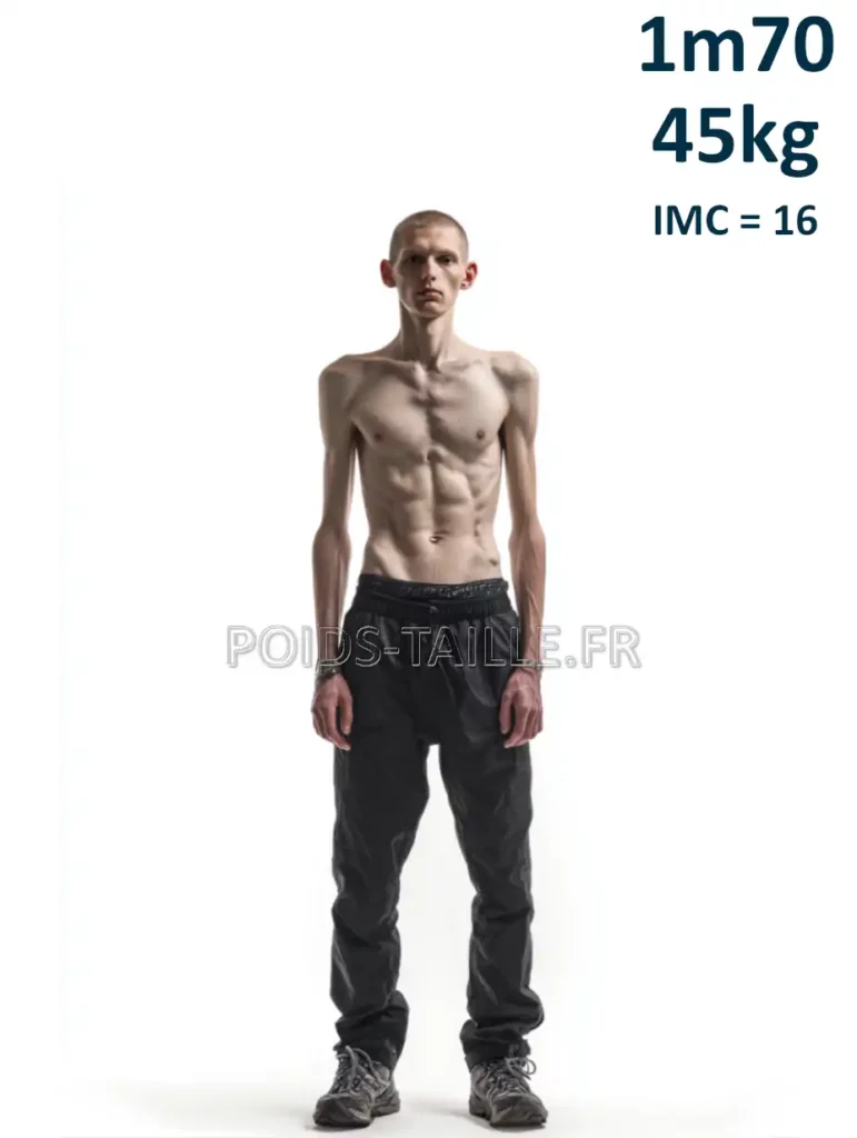 1m70 170cm 45kg Homme