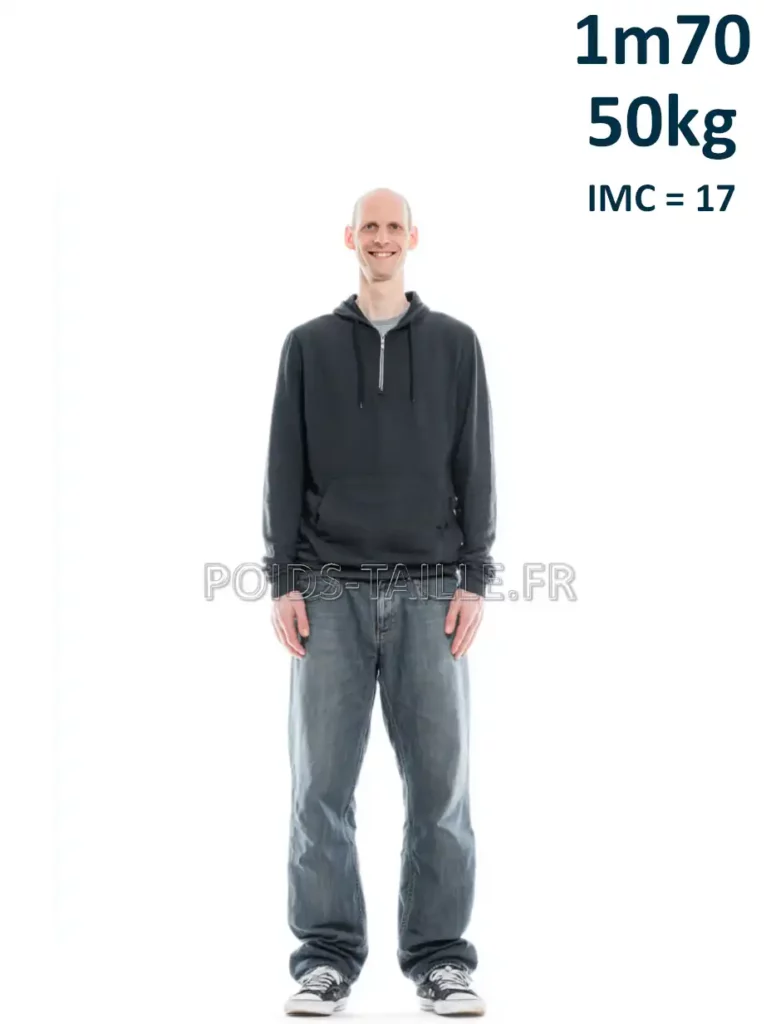 1m70 170cm 50kg Homme