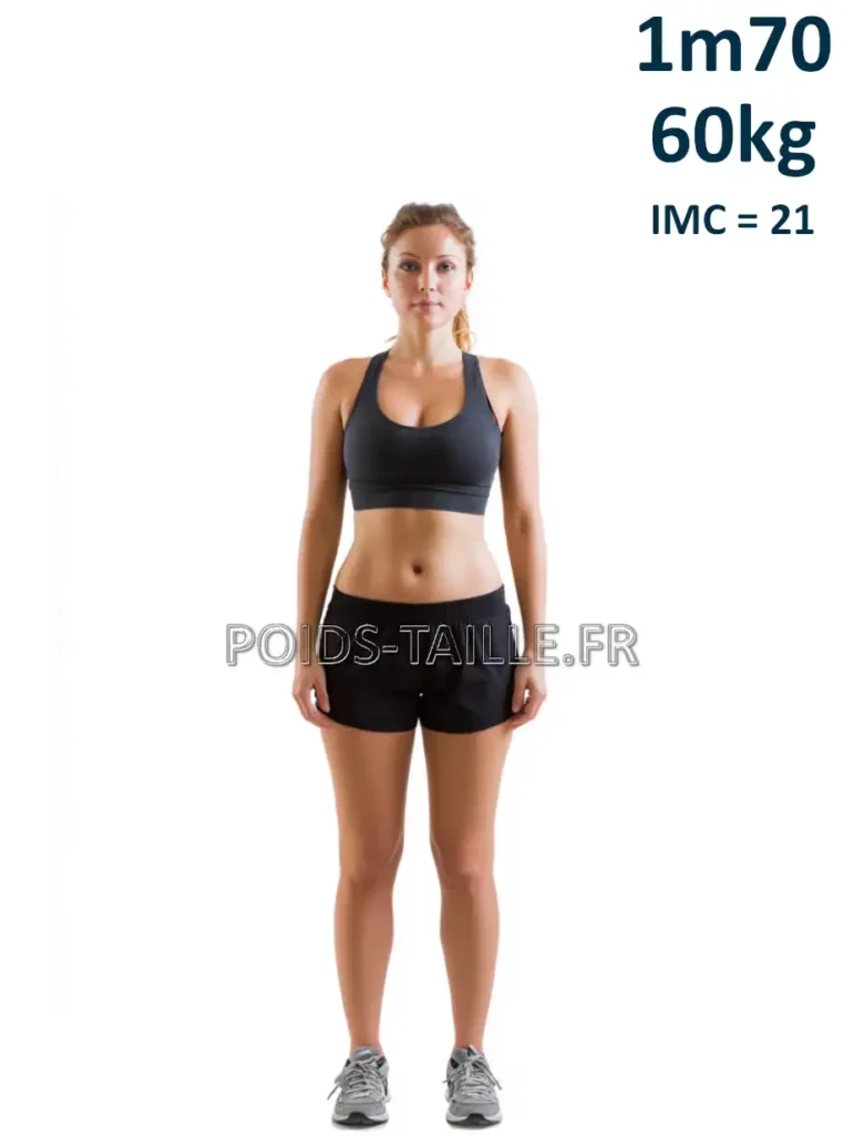 1m70 170cm 60kg Femme
