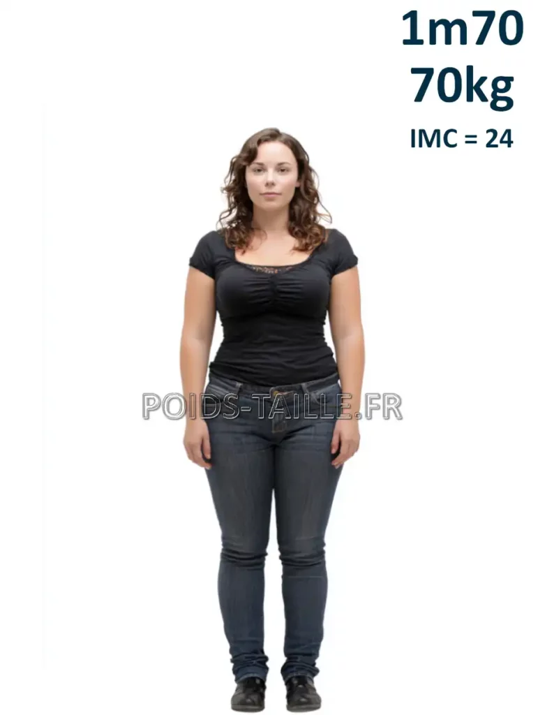 1m70 170cm 70kg Femme