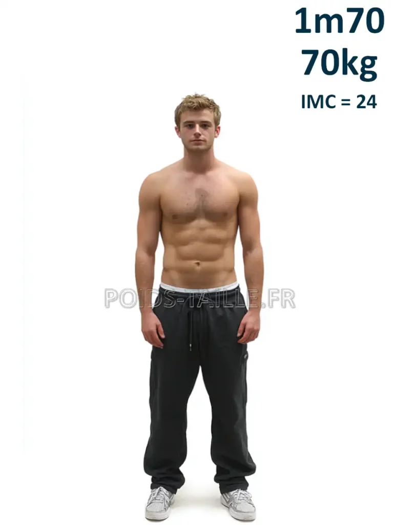 1m70 170cm 70kg Homme
