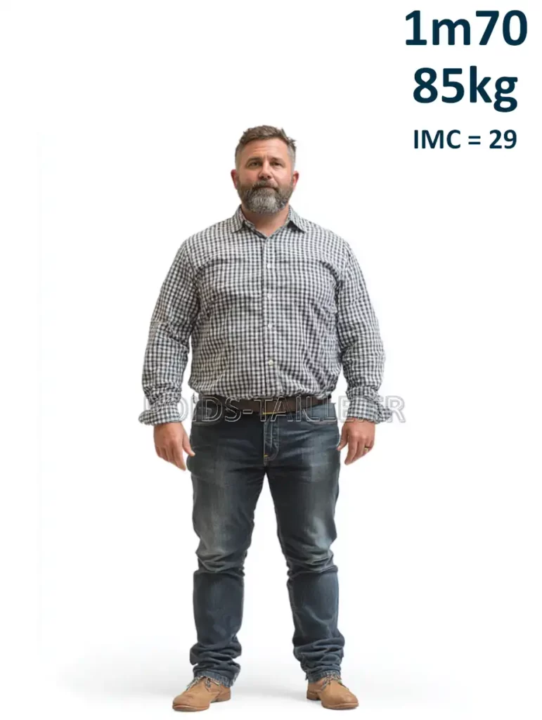 1m70 170cm 85kg Homme