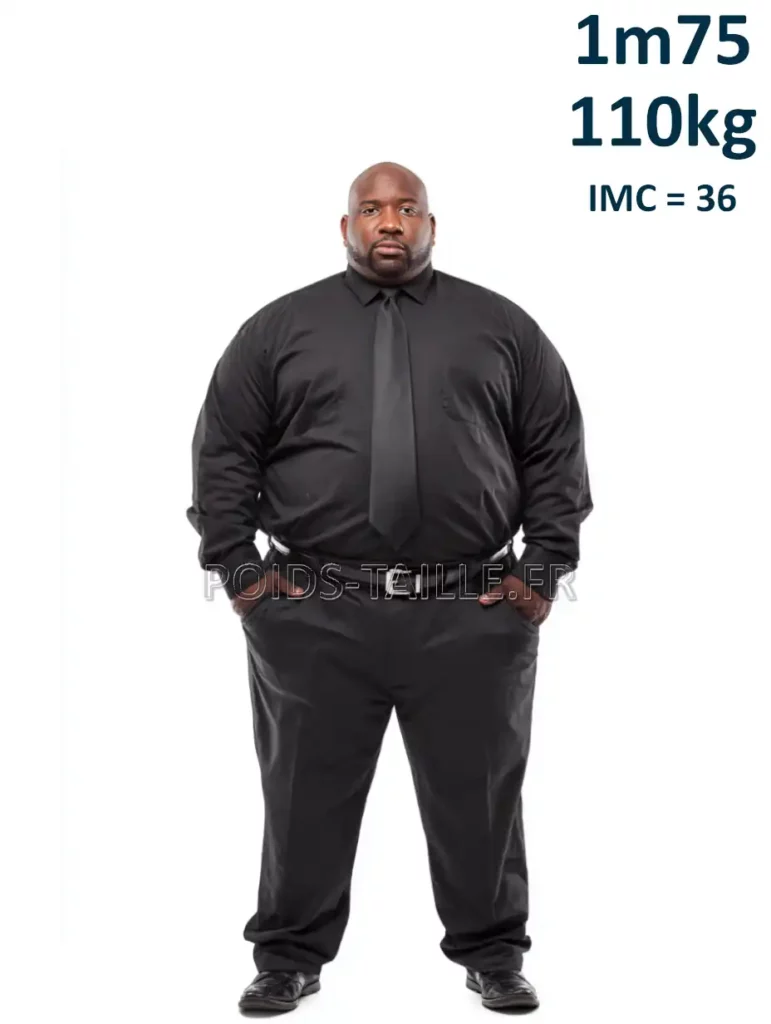 1m75 175cm 110kg Homme