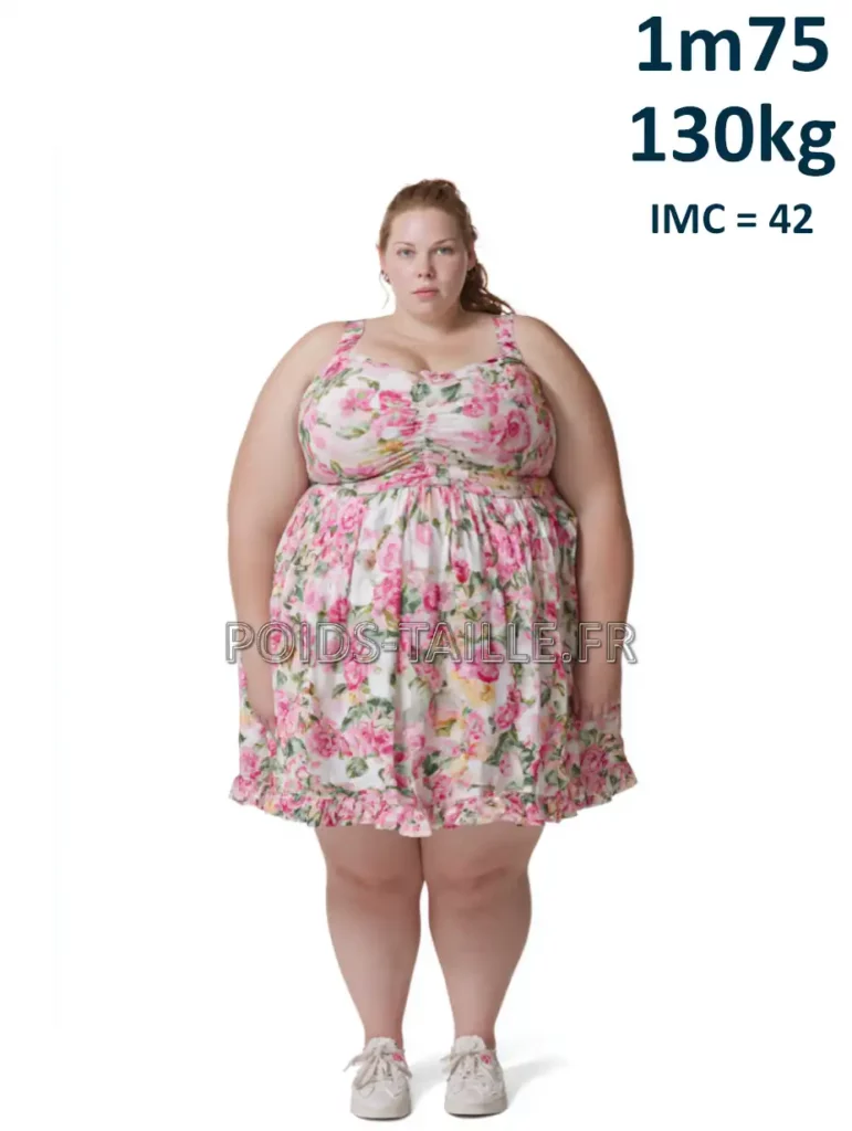 1m75 175cm 130kg Femme