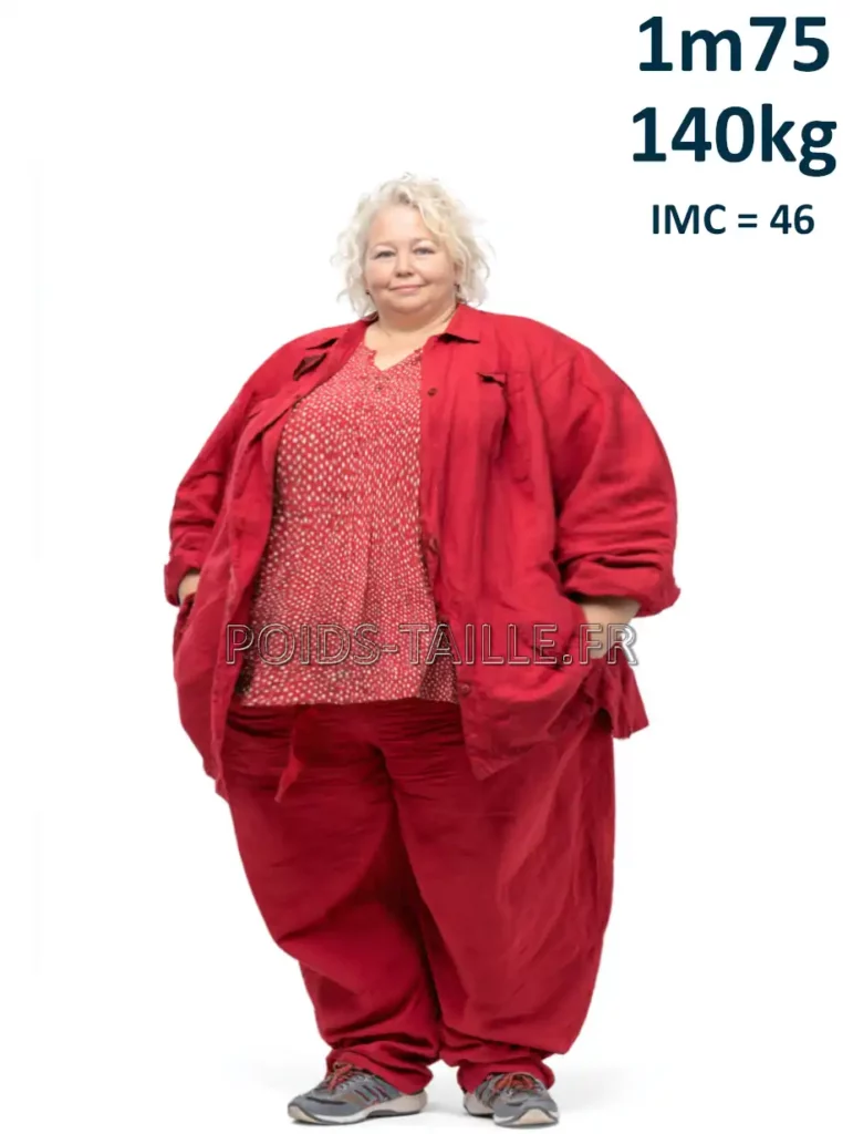 1m75 175cm 140kg Femme