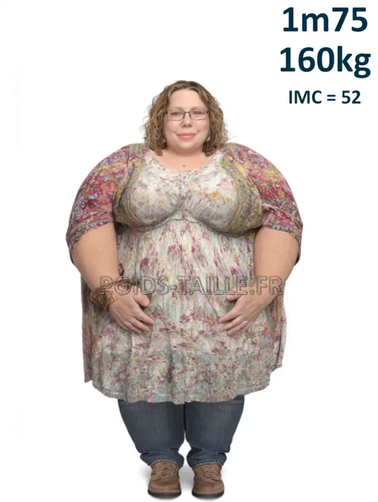 1m75 175cm 160kg Femme