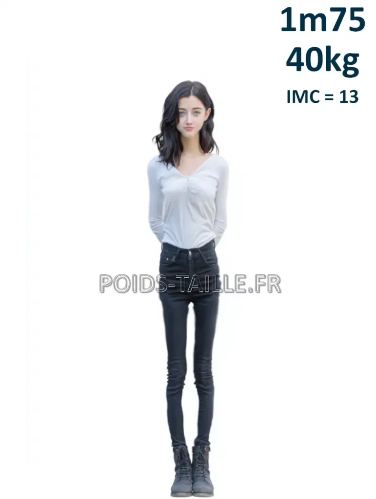 1m75 175cm 40kg Femme