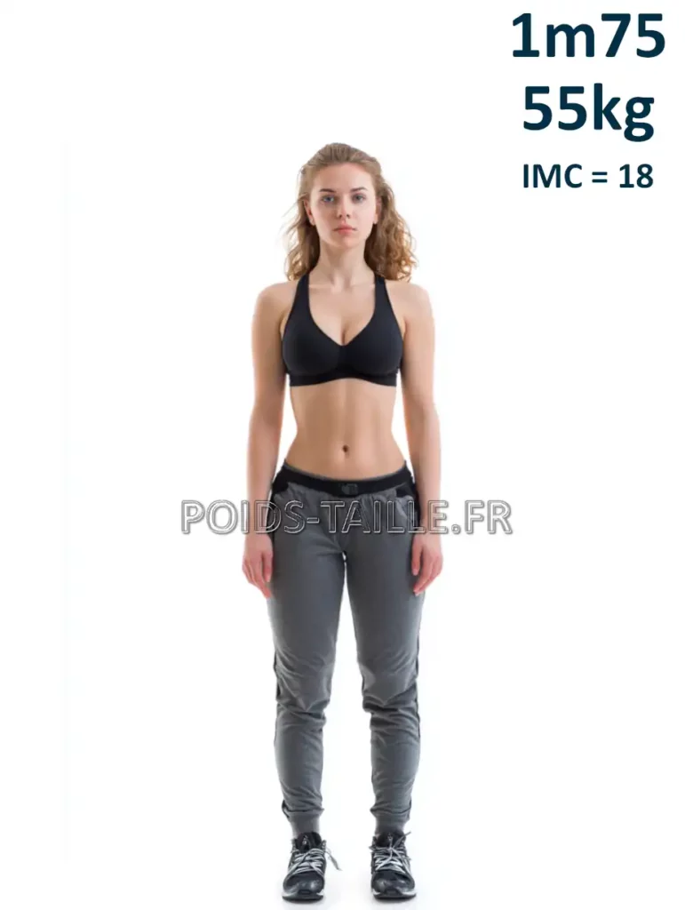 1m75 175cm 55kg Femme