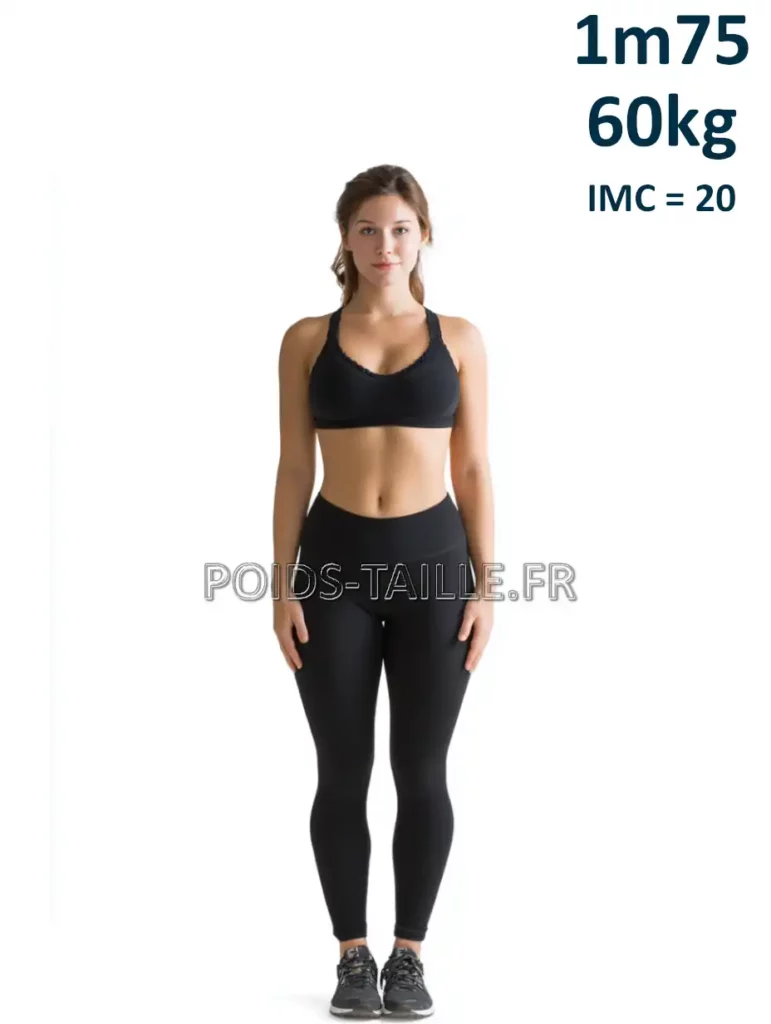 1m75 175cm 60kg Femme