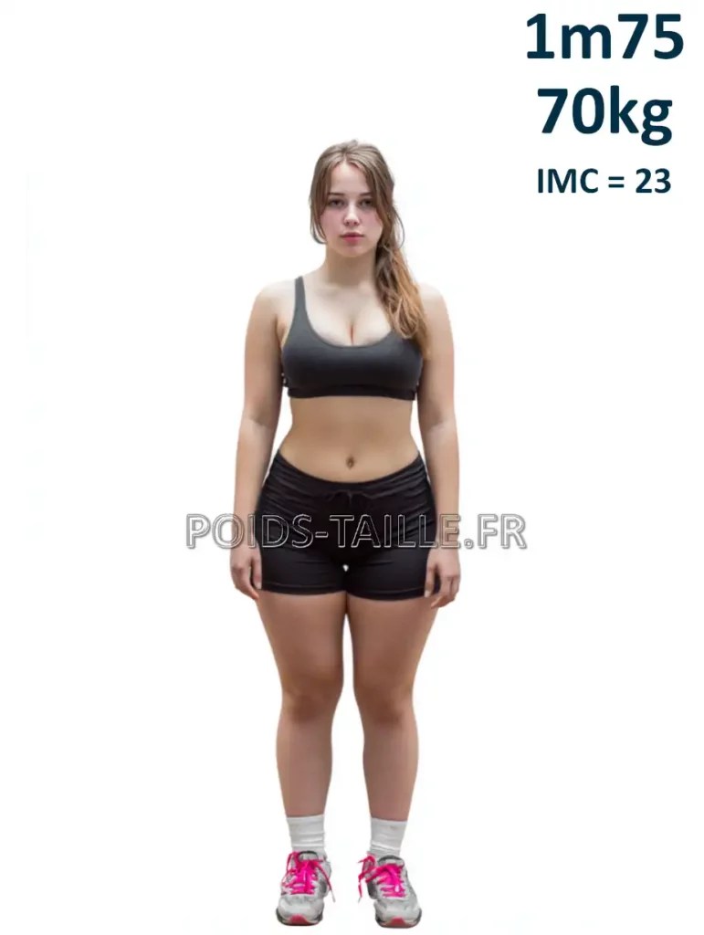 1m75 175cm 70kg Femme
