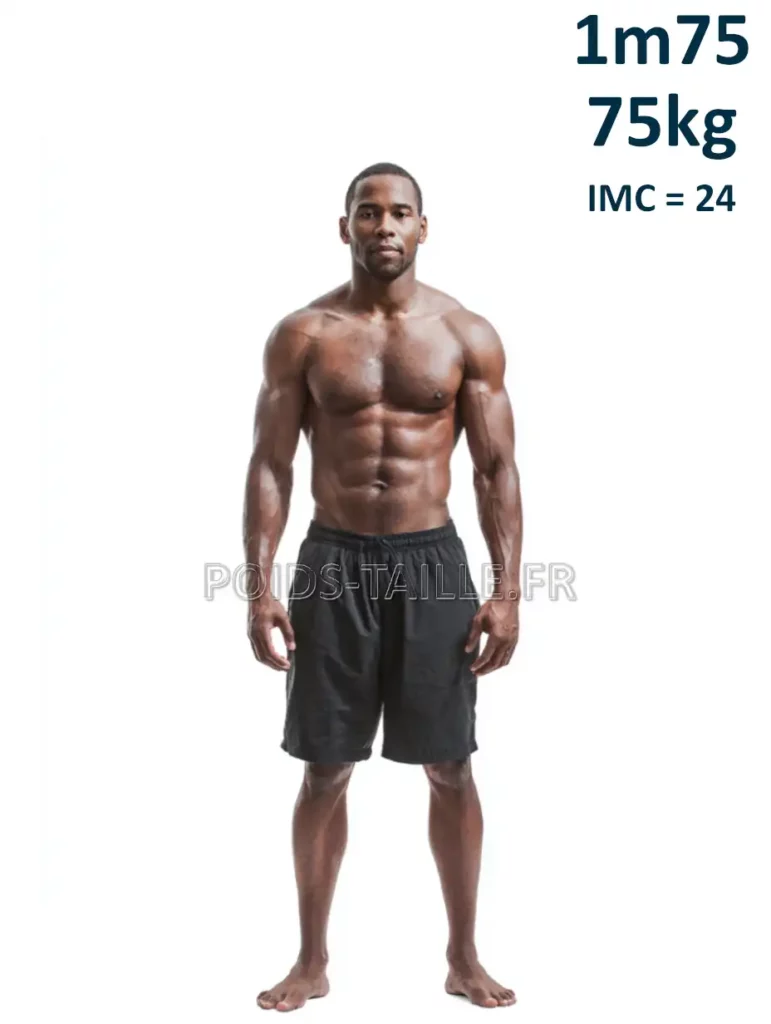 1m75 175cm 75kg Homme
