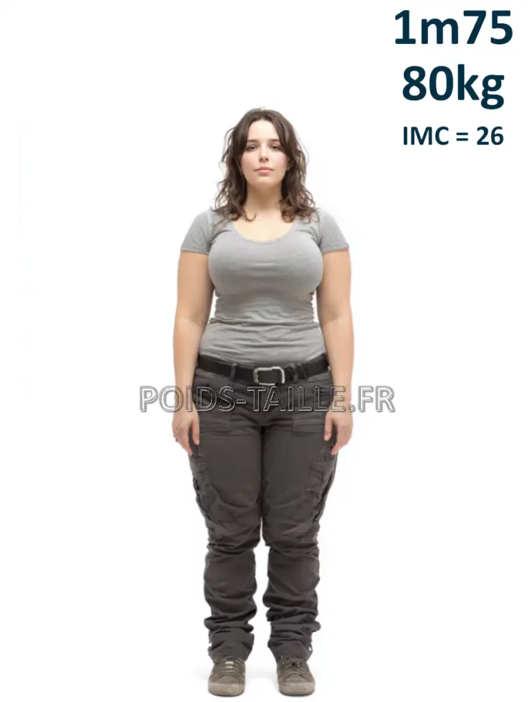 1m75 175cm 80kg Femme