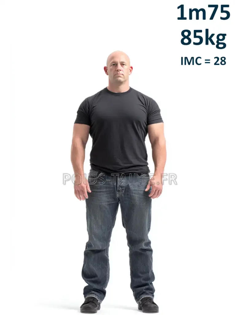 1m75 175cm 85kg Homme