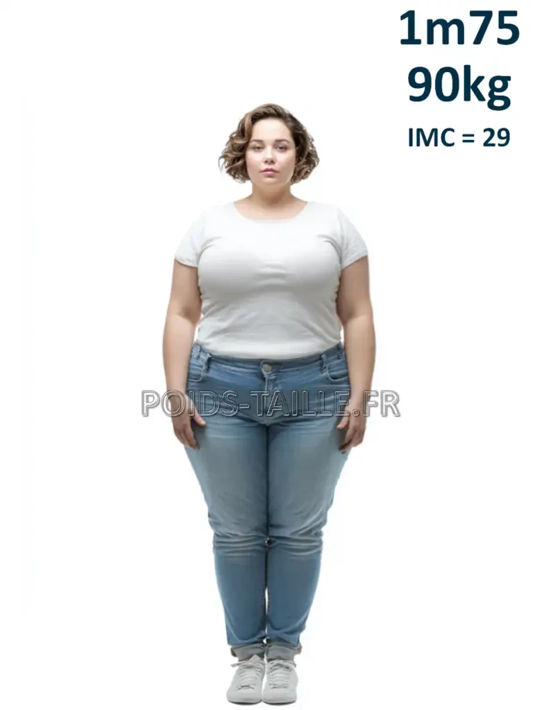1m75 175cm 90kg Femme