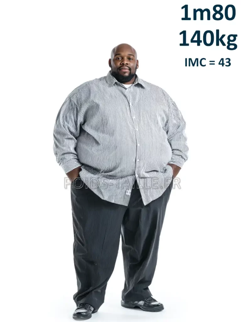 1m80 180cm 140kg Homme