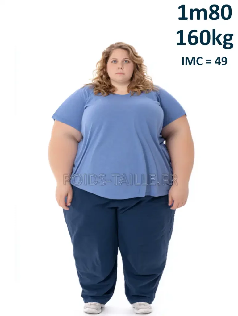 1m80 180cm 160kg Femme