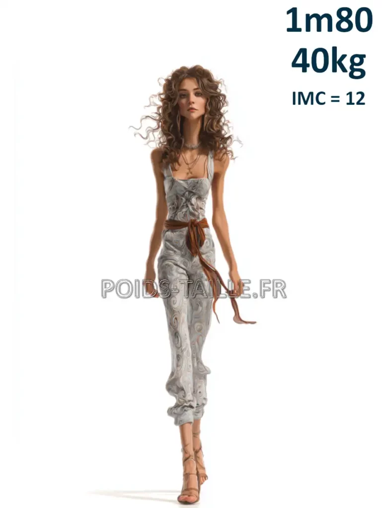 1m80 180cm 40kg Femme