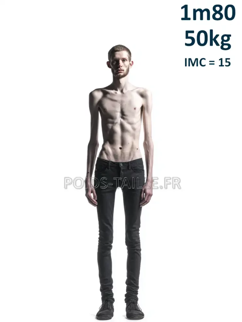 1m80 180cm 50kg Homme