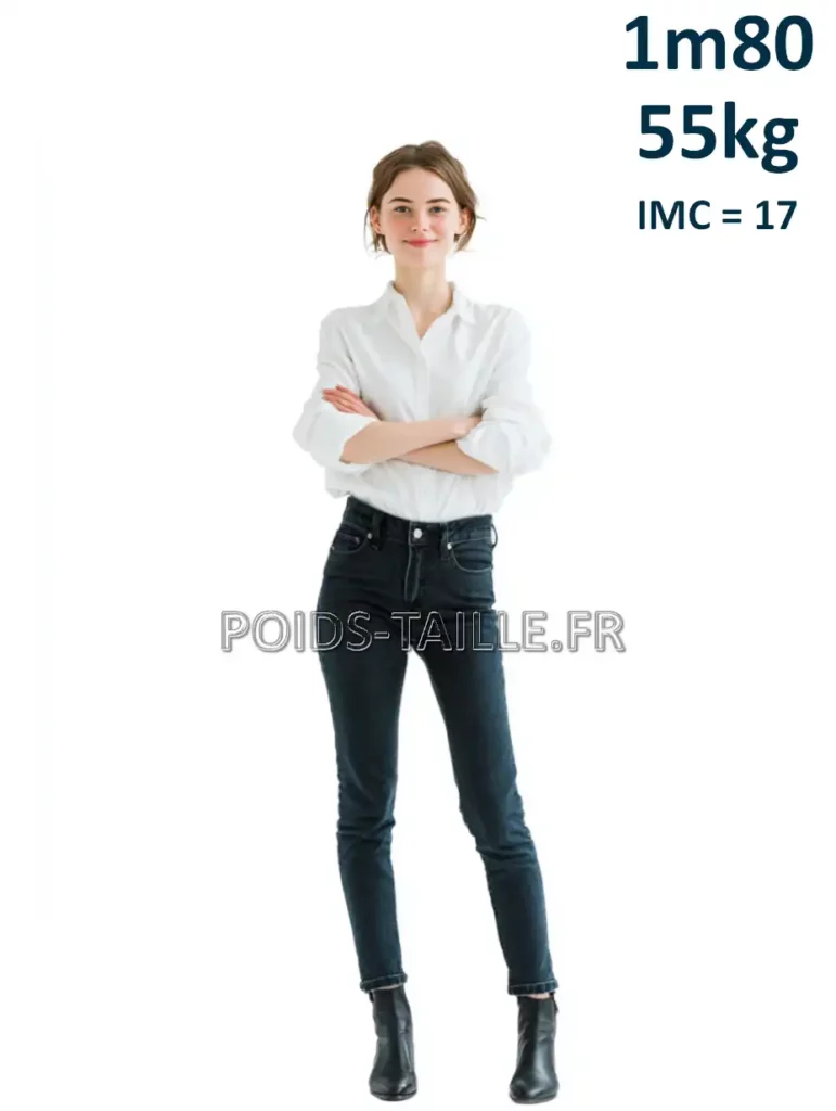 1m80 180cm 55kg Femme