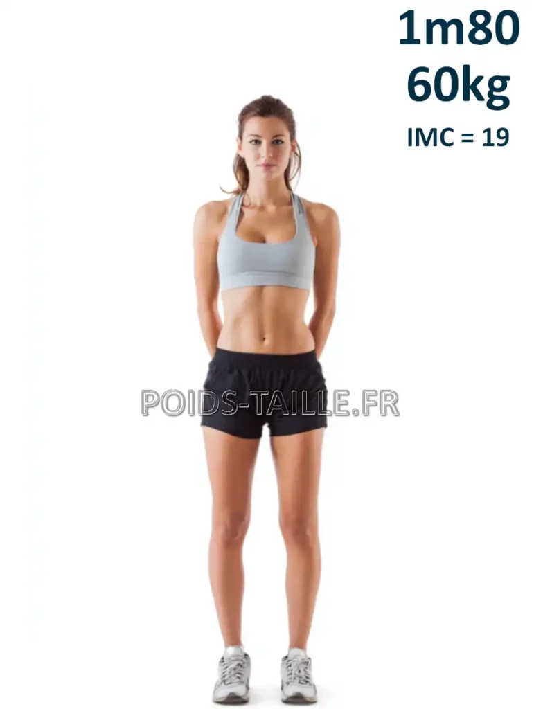 1m80 180cm 60kg Femme