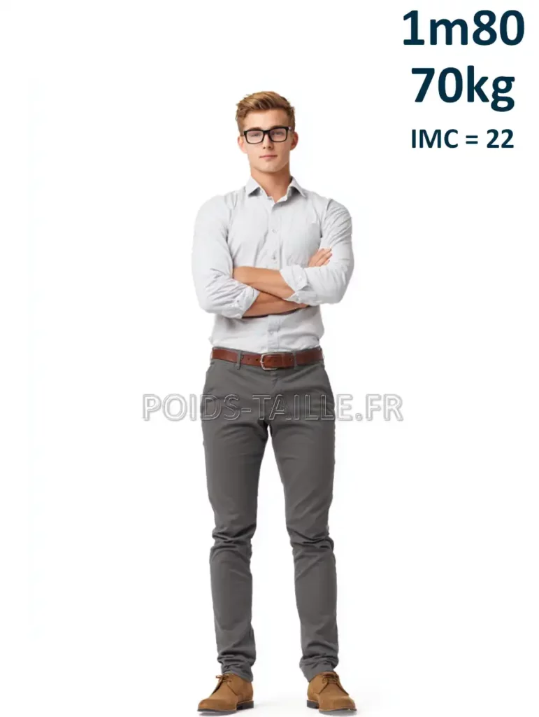 1m80 180cm 70kg Homme