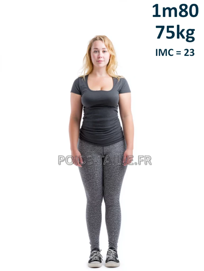 1m80 180cm 75kg Femme